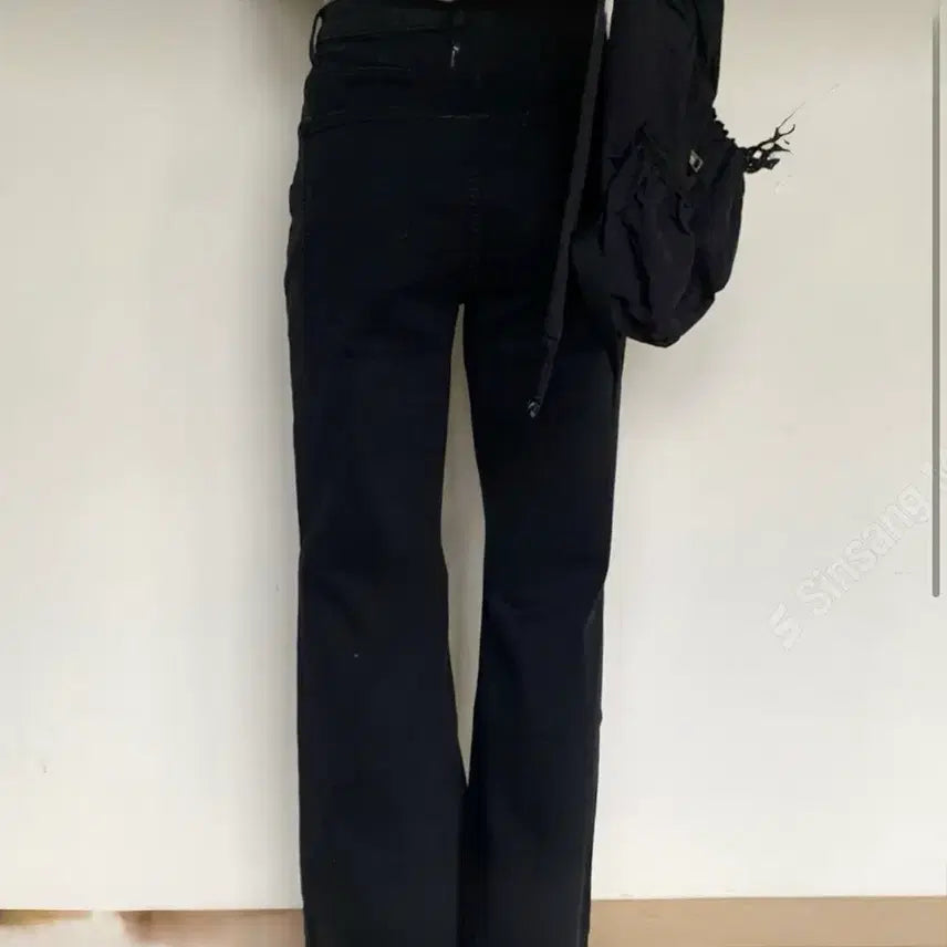 [BUNJANG] Black Bootcut Jeans L / 부츠컷 청바지 L