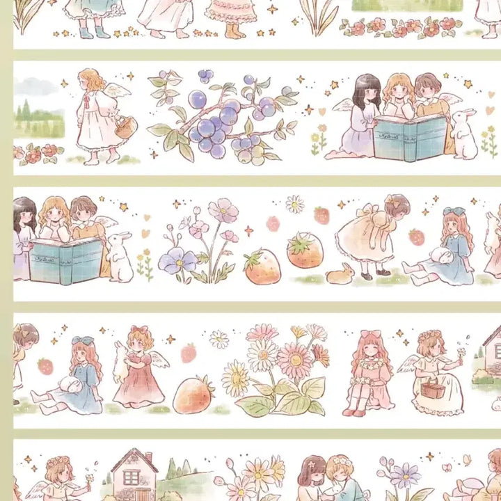 [BUNJANG] PET Material Masking Tape Set / pet마테 해외마테 인물마테 마테컷