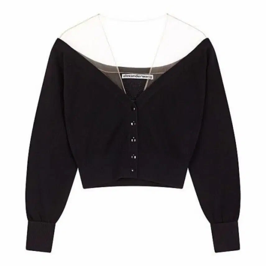 [BUNJANG] Alexander Wang Sheer Tulle Cardigan / 기간할인. 알렉산더왕 시스루 튤가디건 (선미, 아이린)