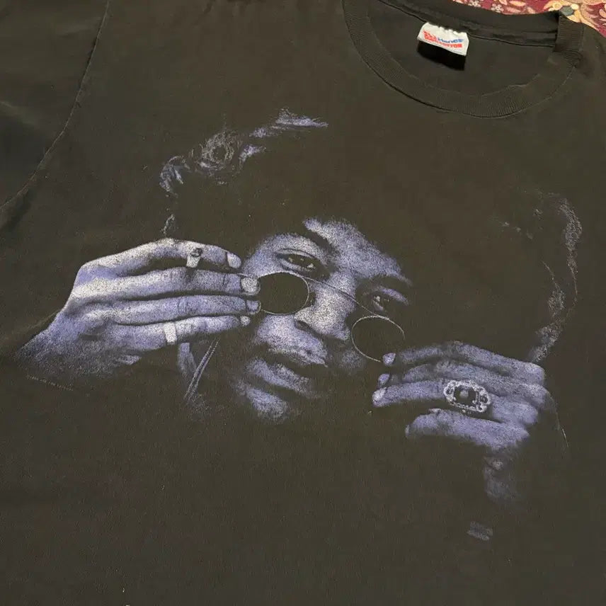 [BUNJANG] Vintage 90s Jimi Hendrix Band T-shirt / [XL] 빈티지 90s 지미 헨드릭스 밴드 티셔츠