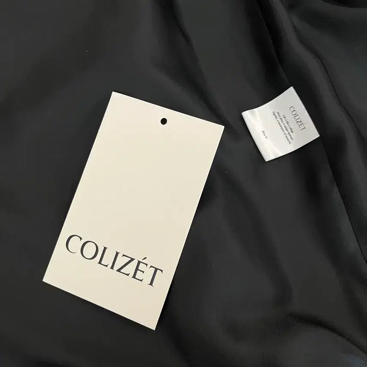 [BUNJANG] Collezione Nerina Cashmere Half Coat Black / 택포/ 새상품수준 콜리젯 네리나 캐시미어 하프 코트 피코트 블랙 칼라