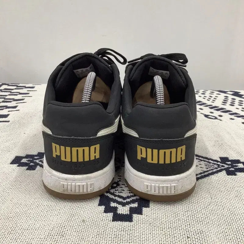 [BUNJANG] Puma Caven 2.0 75th Anniversary Black Sneakers / 푸마 케이븐 2.0 75주년 블랙 스니커즈 265 E02016