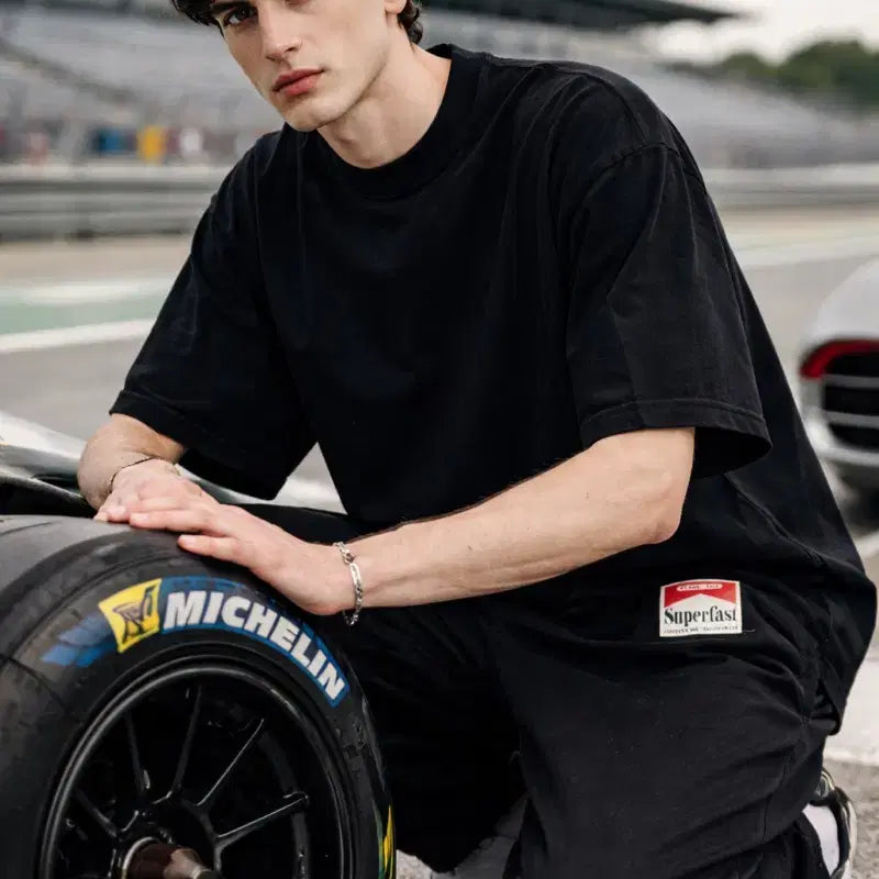 [BUNJANG] SUPERFAST F40 Oversized T-shirt / [남자-100~105]SUPERFAST 슈퍼패스트 F40 오버사이즈 반팔