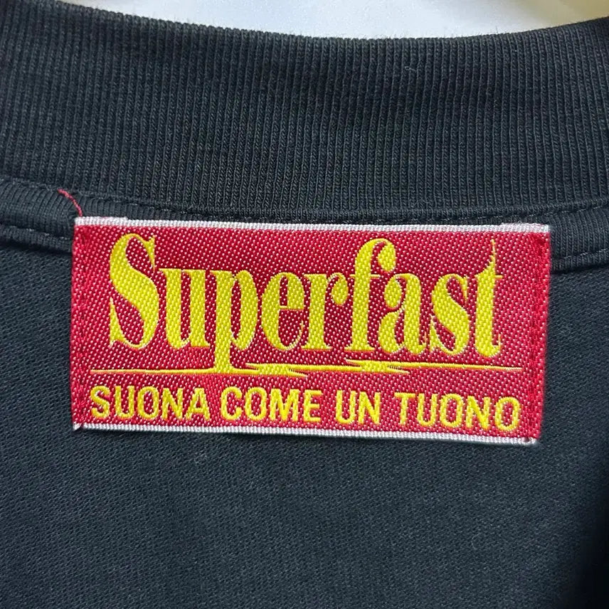 [BUNJANG] SUPERFAST F40 Oversized T-shirt / [남자-100~105]SUPERFAST 슈퍼패스트 F40 오버사이즈 반팔