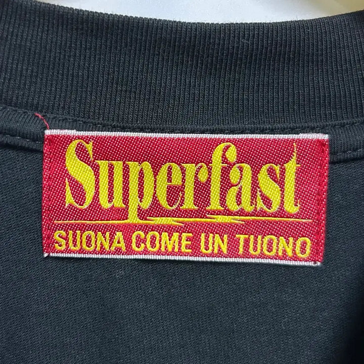 [BUNJANG] SUPERFAST F40 Oversized T-shirt / [남자-100~105]SUPERFAST 슈퍼패스트 F40 오버사이즈 반팔