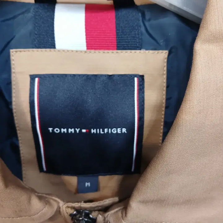[BUNJANG] Tommy Hilfiger Beige Bomber Jacket / 타미힐피거 베이지 봄버 자켓