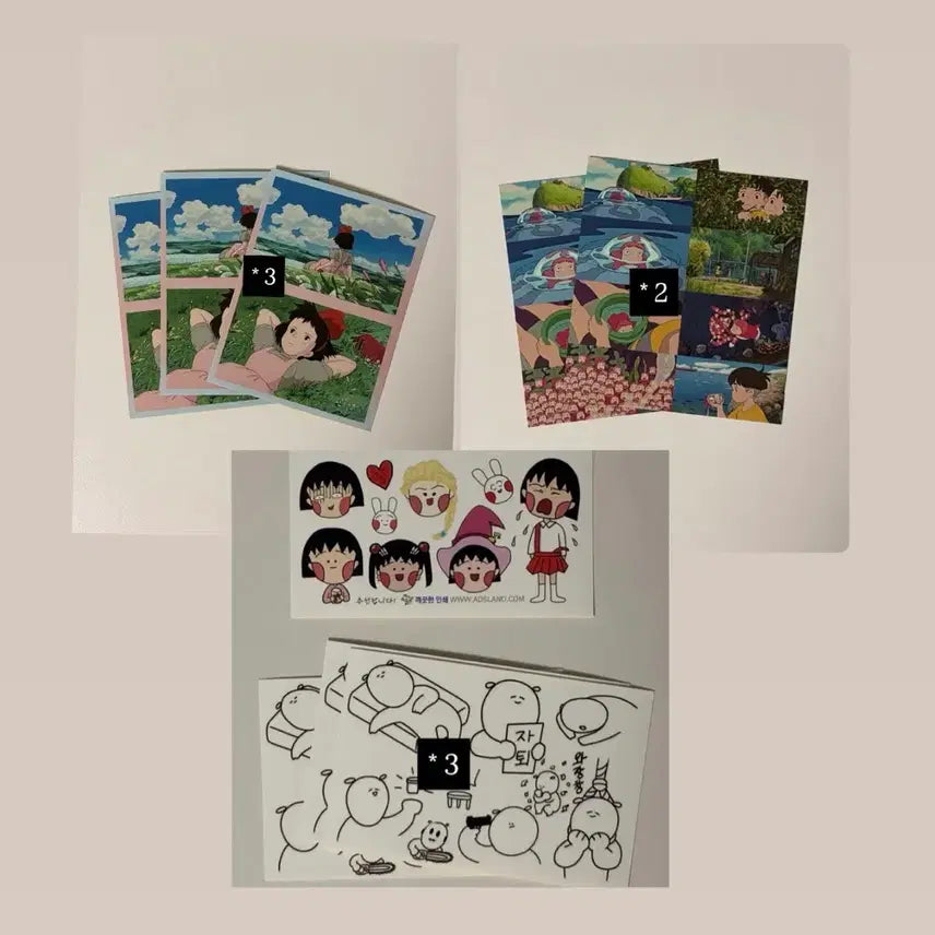 [BUNJANG] DIY Sticker Bundle Set (94 Pieces) / 다꾸 스티커 일괄(총 94장)