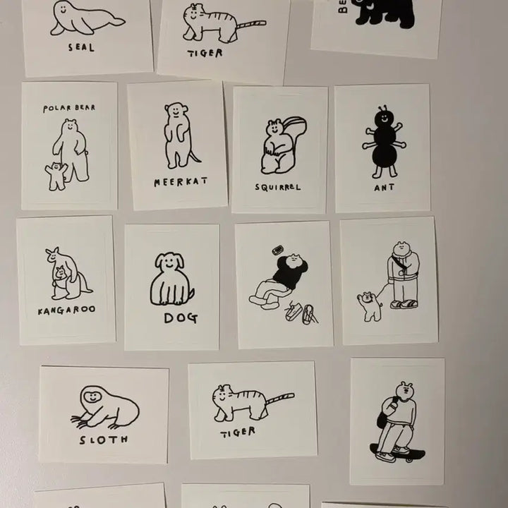 [BUNJANG] DIY Sticker Bundle Set (94 Pieces) / 다꾸 스티커 일괄(총 94장)
