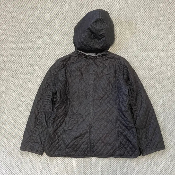 [BUNJANG] Vintage Diamond Quilted Multi-Pocket Hooded Jacket / 빈티지 다이아몬드 퀼팅 멀티포켓 후드 자켓  J03950