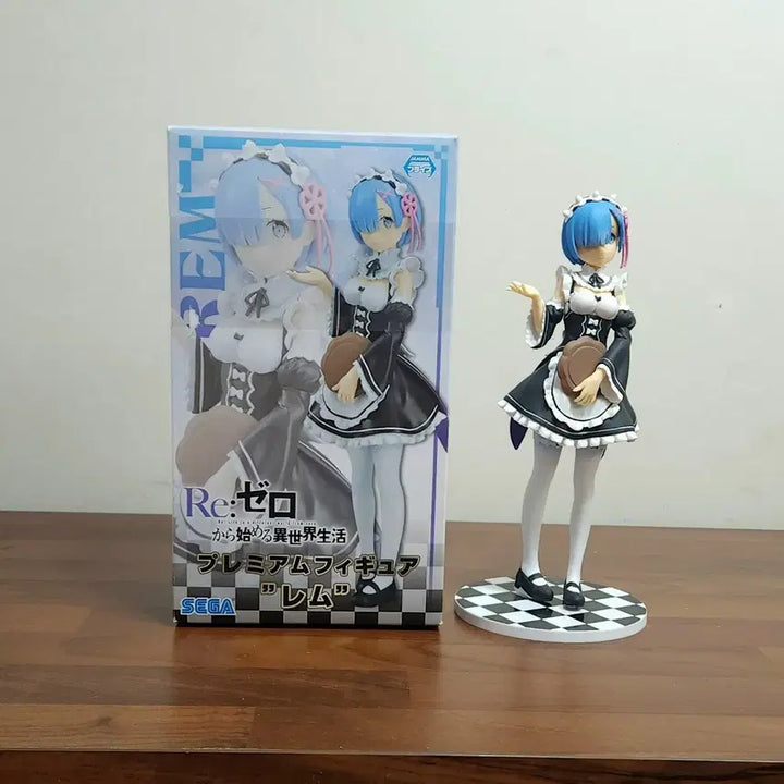 [BUNJANG] Re:Zero Rem Figure 22cm / Re: 제로부터 시작하는 이세계 생활 렘 피규어 22cm 박스있음