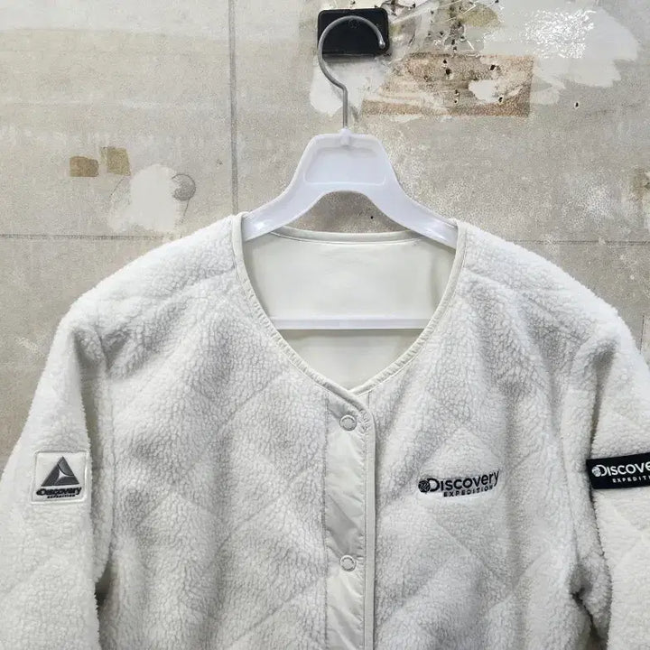 [BUNJANG] Discovery Reversible Fleece Jacket (Size 95) / 디스커버리 정품 여성 리버시블 플리스 점퍼/95/상태우수