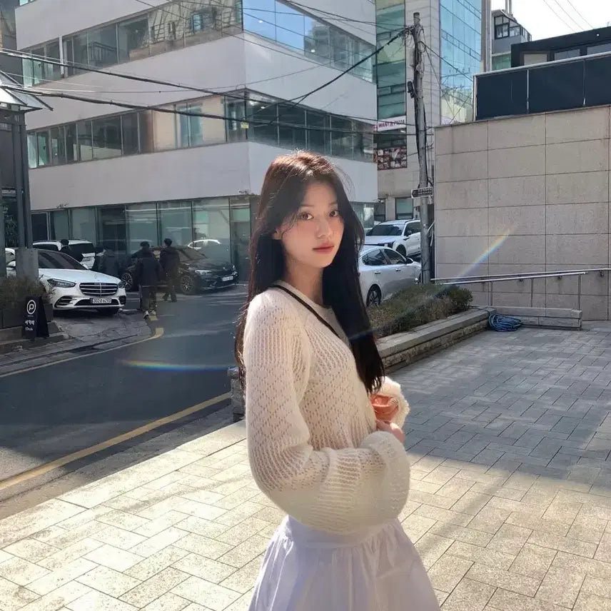 [BUNJANG] Leplair Kid Mohair Cardigan / 르플레인 키드모헤어 가디건