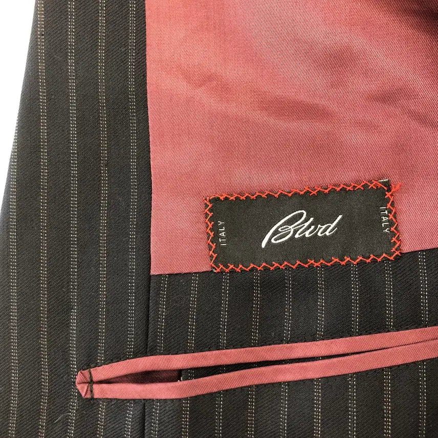 [BUNJANG] blvd Fratelli Di Delfino Double Blazer 95 / blvd 이태리 프라텔리 디 델피노 더블 블레이져 95