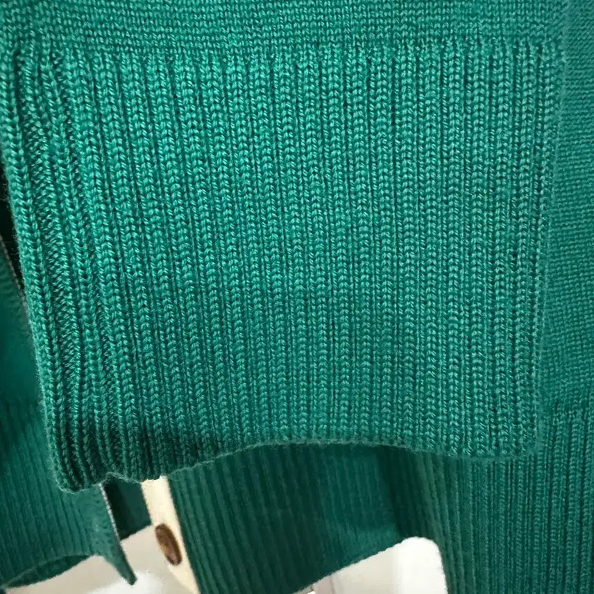 [BUNJANG] Maison Kitsune Fox Patch Cardigan / 메종키츠네 가디건