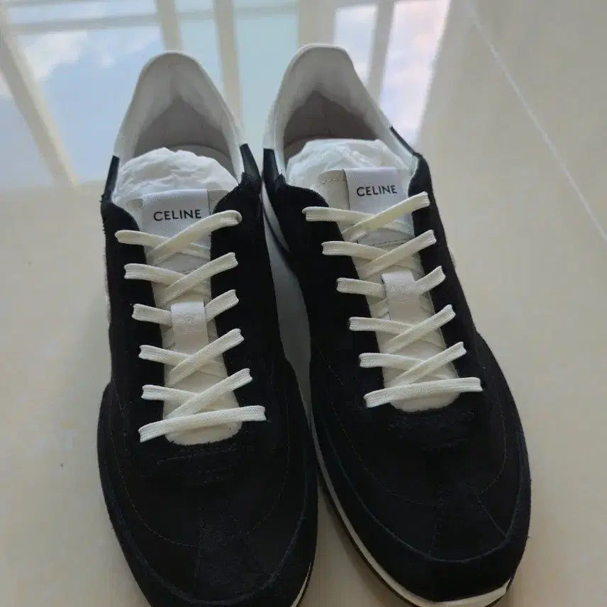 [BUNJANG] Celine Runner Sneakers (Black, Size 38) / 셀린느 블랙 러너 스니커즈 새상품 풀셋 38사이즈