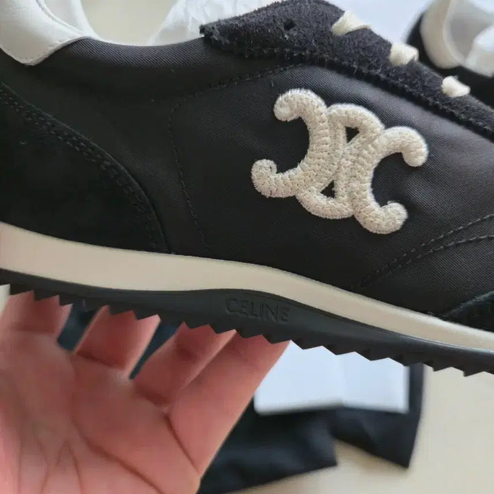 [BUNJANG] Celine Runner Sneakers (Black, Size 38) / 셀린느 블랙 러너 스니커즈 새상품 풀셋 38사이즈