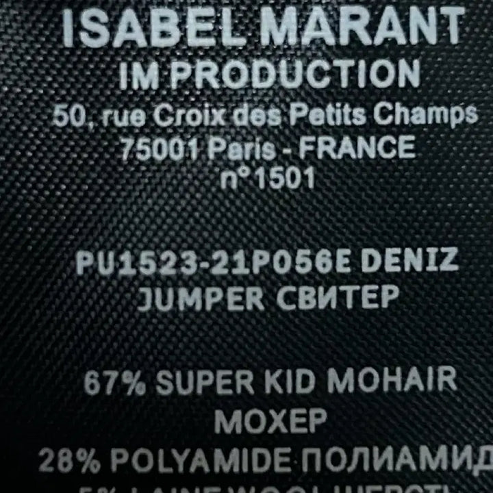 [BUNJANG] Isabel Marant Gradient Mohair Knit Sweater / [여자-85]이자벨마랑 그라데이션 모헤어 니트