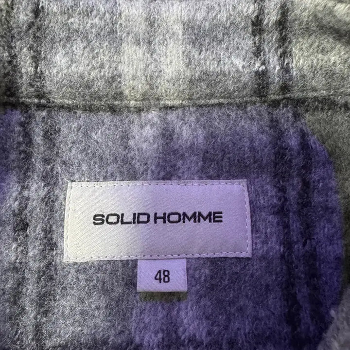 [BUNJANG] Solid Homme Oversized Shirt Jacket (Size 48) / 솔리드옴므 셔츠형아우터 오버핏 48사이즈