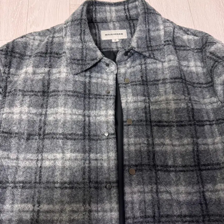 [BUNJANG] Solid Homme Oversized Shirt Jacket (Size 48) / 솔리드옴므 셔츠형아우터 오버핏 48사이즈