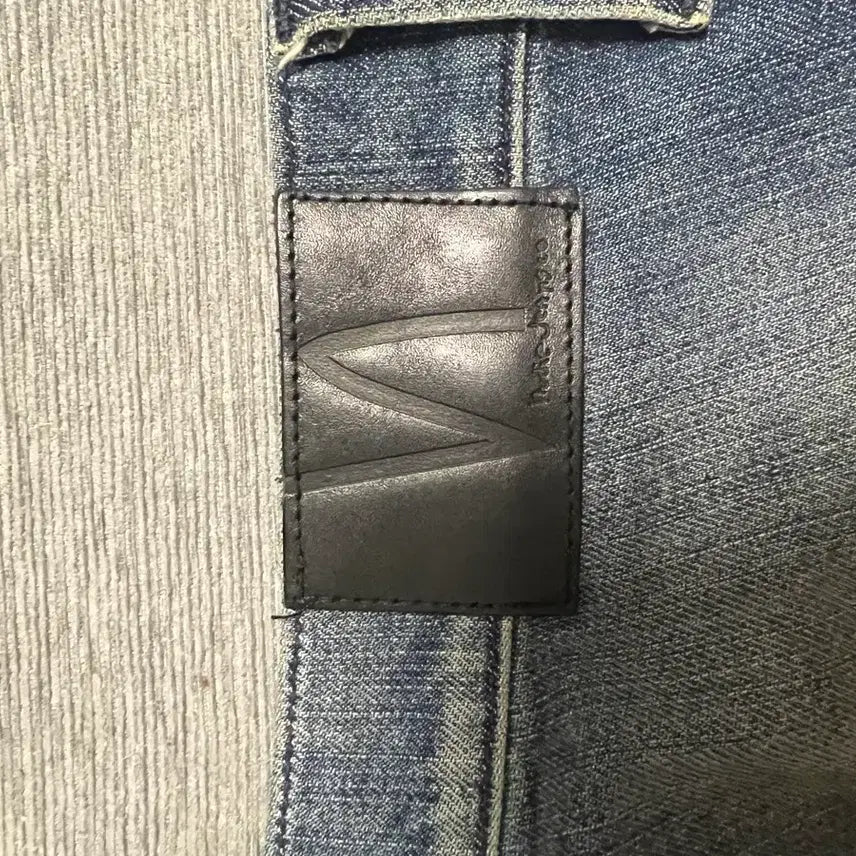 [BUNJANG] Nudie Jeans Tape Ted Denim Pants / 누디진 테이프테드 데미지 워싱 청바지