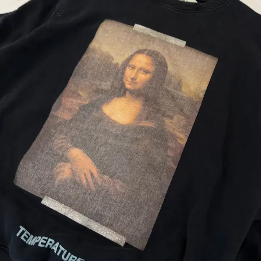 [BUNJANG] Off-White Mona Lisa Arrow Sweatshirt / 오프화이트 18ss 모나리자 애로우 맨투맨 스웻셔츠 블랙