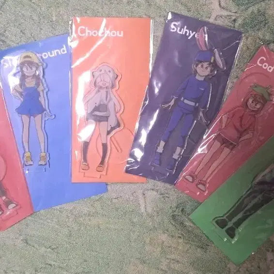 [BUNJANG] Sleepground Classic Acrylic Stand Bundle Set / [일괄/개별]잠뜰 그시절 고전 아크릴스탠드 굿즈 미개봉 6종세트