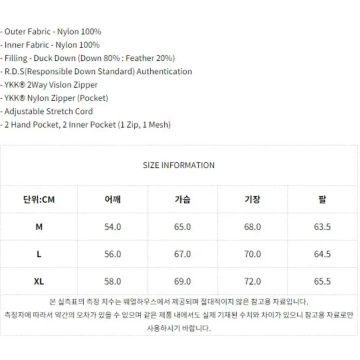 [BUNJANG] Espionage Puffer Down Jacket (M Size) / 에스피오나지 푸퍼 다운 패딩 자켓  m사이즈