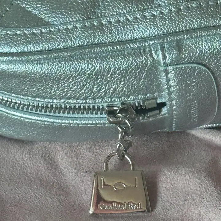 [BUNJANG] Cardinal Red To-art Bag Silver Backpack / 카디널레드 투아트백 실버 To-art BAG silver