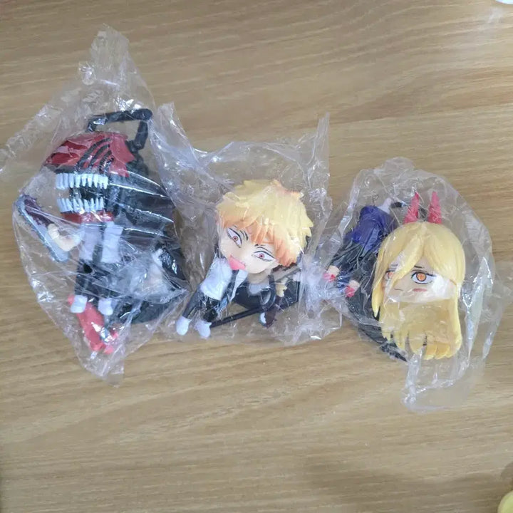 [BUNJANG] Chainsaw Man Denji &amp; Power Figure Bundle Set / 체인소맨 조립형 피규어 미개봉 3개 일괄판매 덴지 파워