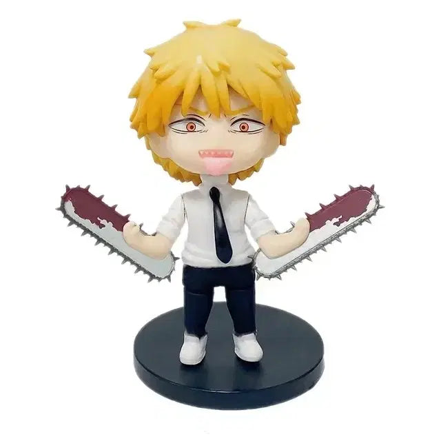 [BUNJANG] Chainsaw Man Denji &amp; Power Figure Bundle Set / 체인소맨 조립형 피규어 미개봉 3개 일괄판매 덴지 파워
