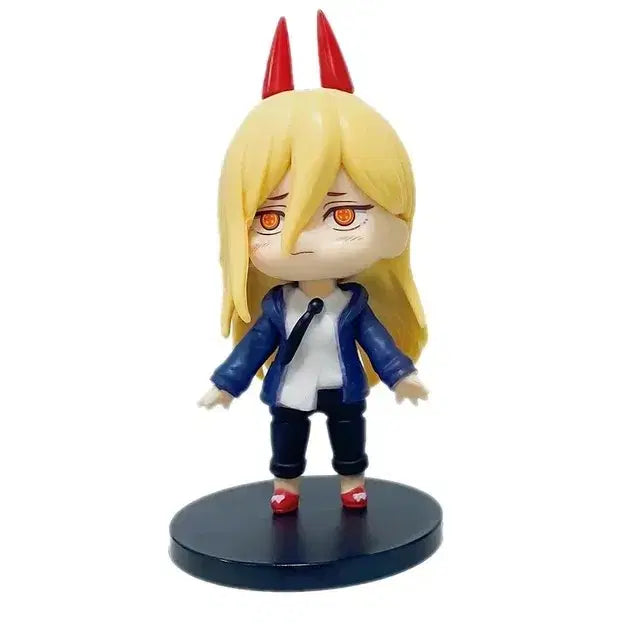 [BUNJANG] Chainsaw Man Denji &amp; Power Figure Bundle Set / 체인소맨 조립형 피규어 미개봉 3개 일괄판매 덴지 파워