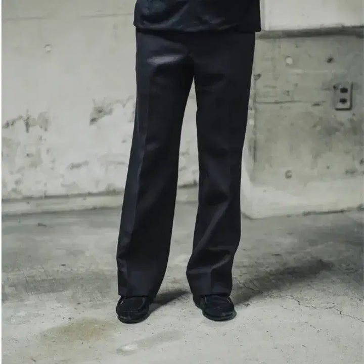 [BUNJANG] Comoli Light Melton Pipe Stem Pants / [2] 코모리 라이트 멜튼 파이프 스템 팬츠