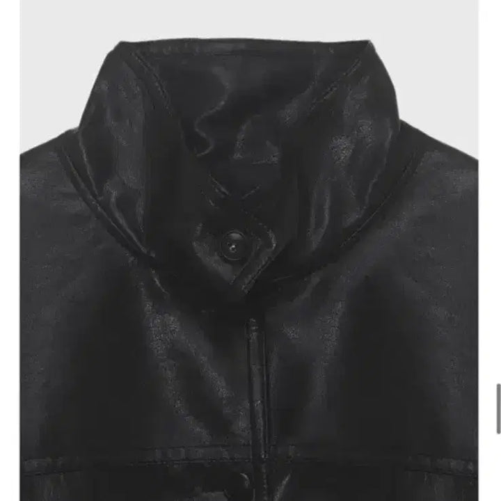 [BUNJANG] Monoha High Neck Button Jacket Black / 모노하 하이넥 버튼 자켓 블랙