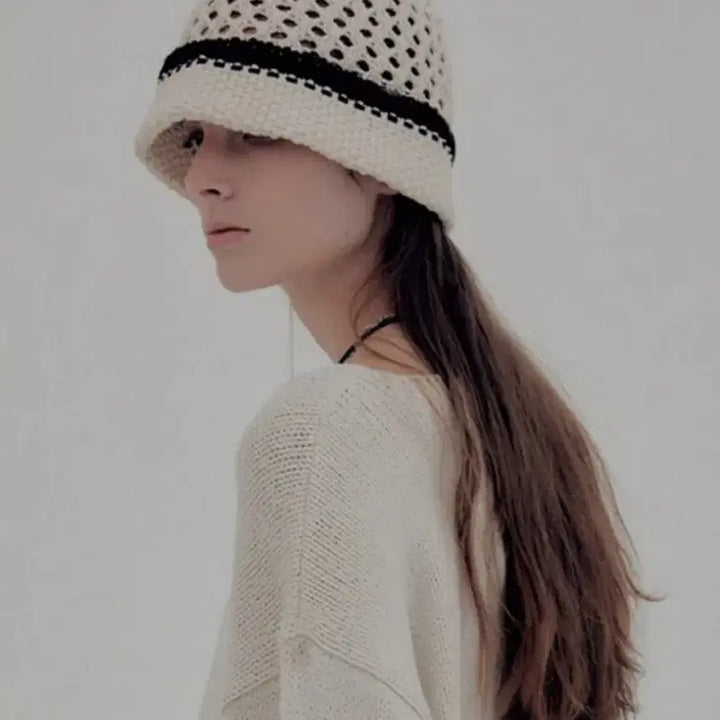 [BUNJANG] Moon Seon Honeycomb Bucket Hat / 문선 비니 버킷햇