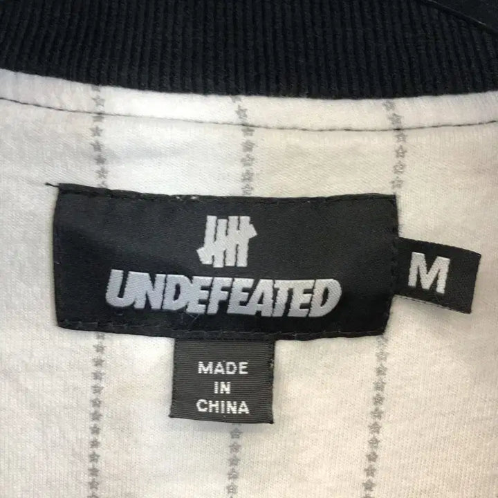 [BUNJANG] Undefeated Sweat Varsity Jacket M / 언디핏 스웻 바시티자켓 M