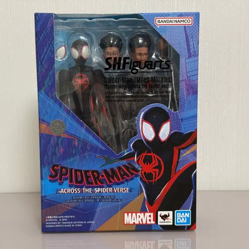[BUNJANG] SHF Spider-Man Miles Morales Spider-Verse Figure / shf 스파이더맨 마일즈 모랄레스(상태 B급)(마펙스 마블레전드)
