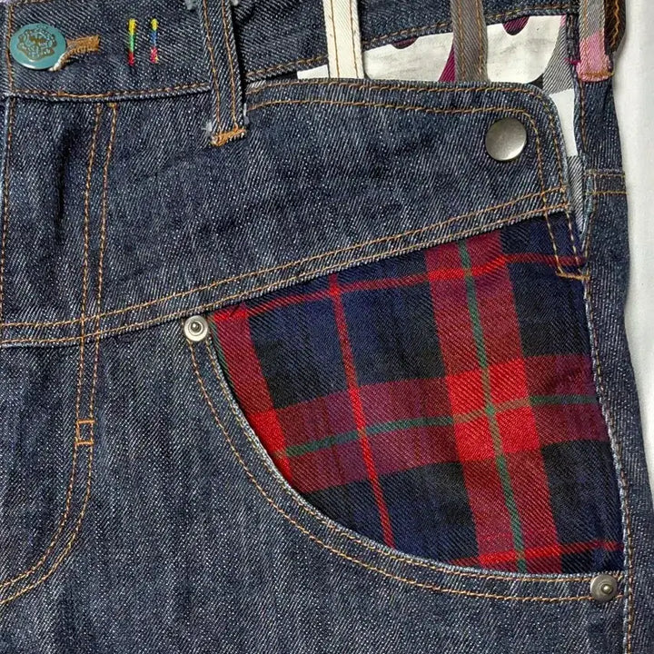 [BUNJANG] UP-START Removal Harajuku Punk Denim Pants / [M] UP-START Removal 하라주쿠 펑크 디테일 데님 팬츠