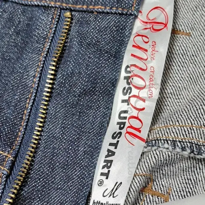 [BUNJANG] UP-START Removal Harajuku Punk Denim Pants / [M] UP-START Removal 하라주쿠 펑크 디테일 데님 팬츠