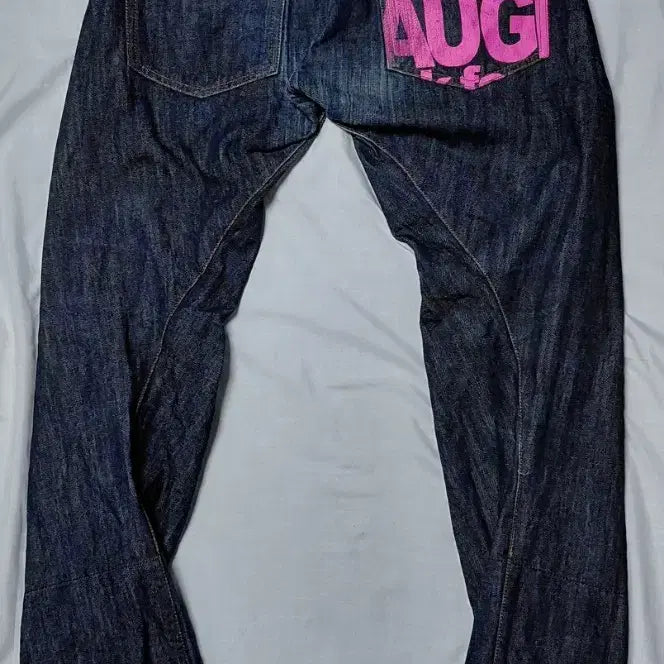 [BUNJANG] UP-START Removal Harajuku Punk Denim Pants / [M] UP-START Removal 하라주쿠 펑크 디테일 데님 팬츠