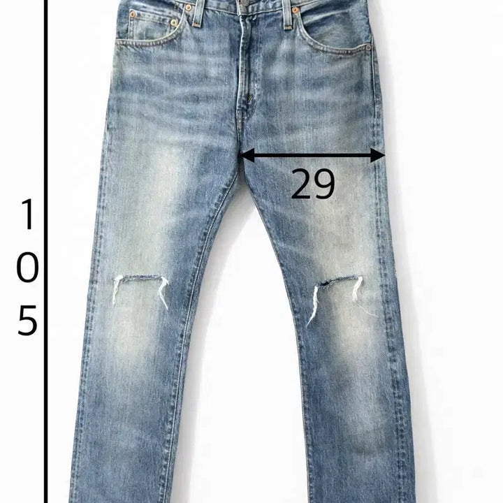 [BUNJANG] LVC 505 Selvedge Denim Jeans / LVC67년 505복각 67505셀비지 허리30 둘레78
