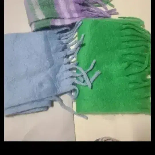 [BUNJANG] Unknown Green Muffler / 머플러 새상품(그린색 판매)