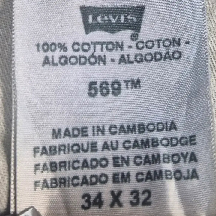 [BUNJANG] Levi's 569 Straight Jeans / 리바이스 569 w34 (p84)