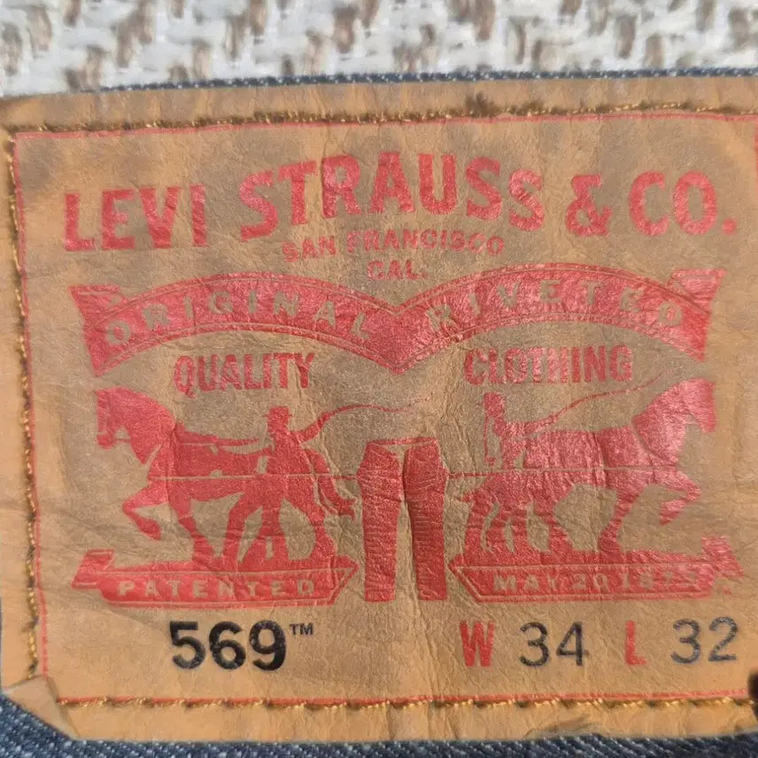 [BUNJANG] Levi's 569 Straight Jeans / 리바이스 569 w34 (p84)