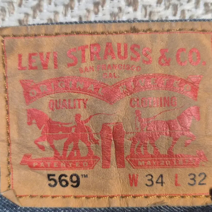 [BUNJANG] Levi's 569 Straight Jeans / 리바이스 569 w34 (p84)