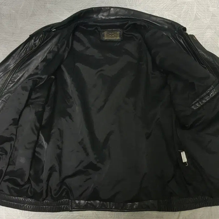 [BUNJANG] Vintage Leather Bomber Jacket / 빈티지 가죽 봄버 자켓