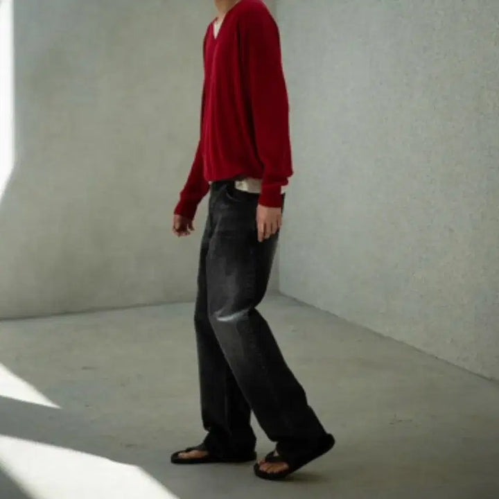 [BUNJANG] First Floor Black Jeans 46 / 새상품) 퍼스트플로어 흑청 46 (44사이즈 교환 가능)