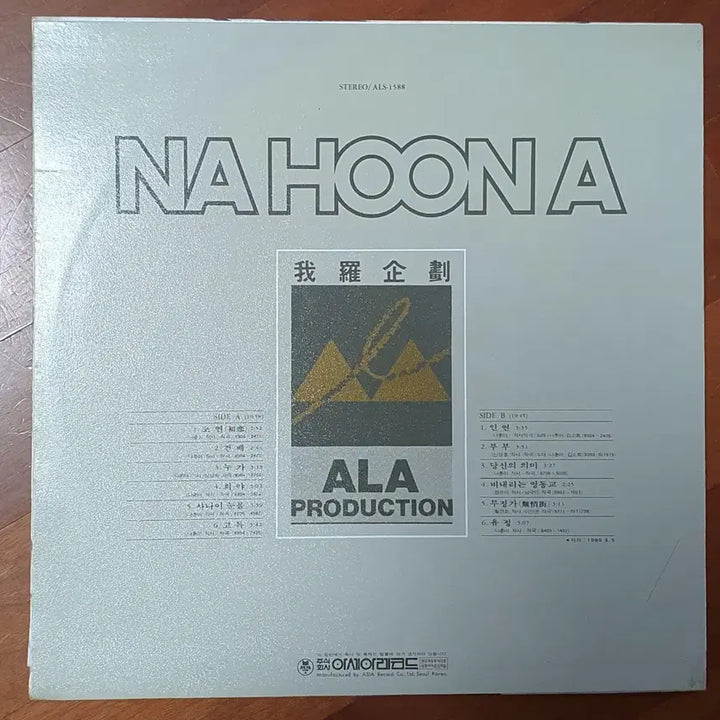 [BUNJANG] Nohun-ah Geonbae LP Record / 나훈아Lp.건배nm