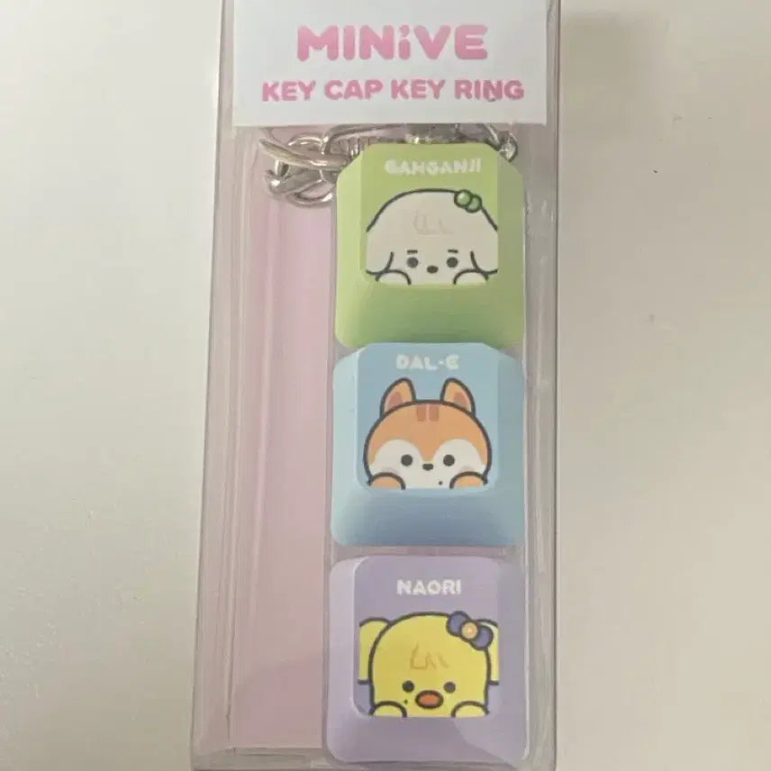 아이브 미니브 키캡 키링 A타입 미개봉