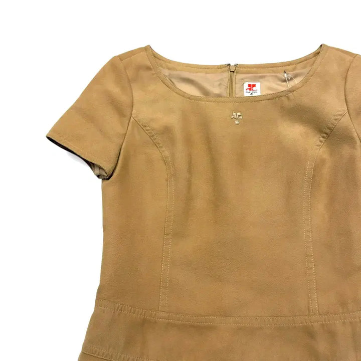 [SOLD OUT] Courreges 꾸레쥬 빈티지 스웨이드 원피스
