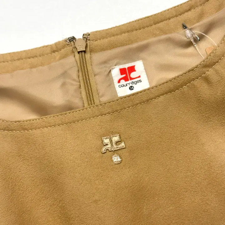 [SOLD OUT] Courreges 꾸레쥬 빈티지 스웨이드 원피스